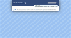 Desktop Screenshot of movietorrents.org