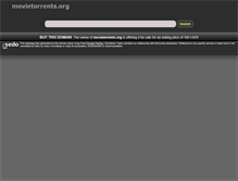 Tablet Screenshot of movietorrents.org